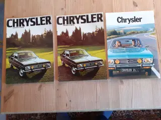 Chrysler salgs brochure