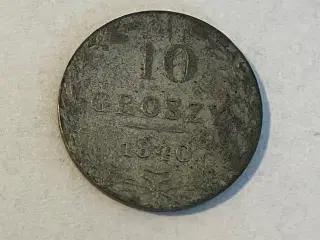 10 Groszy 1840 Poland