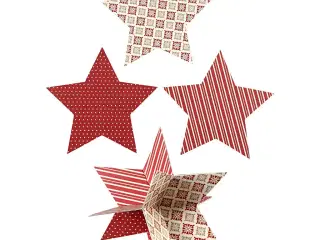 3D Stjerner, diam. 15 cm, 300 g, 3stk./ 1 pk.