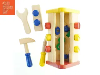 Træværktøjsæt til børn (str. 29x19 cm)