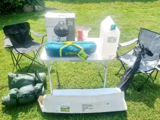 Camping/ Festivals samlet pakke med 5 stole