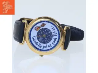 Armbåndsur med julemotiv fra Tuborg (str. Ø 10 mm)