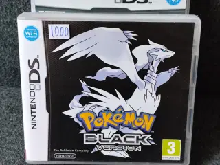 Pokemon Black Version - Nintendo DS Spil / DS Spil
