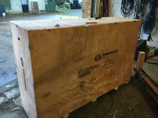 Kompressor 14 bar og 995 l/min