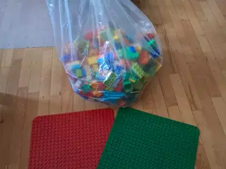 Kæmpe pose duplo og plader