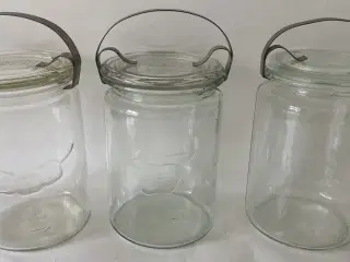 3 stk. 1½L Sylteglas / Henkogningsglas