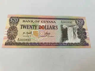 20 Dollars Guyana