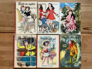 NEDSAT: Gamle Pernille bøger og gamle Susy bøger