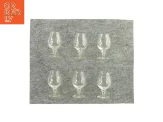håndlavet Cognac glas 6 styk