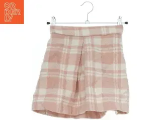 Pink og hvid ternet nederdel fra F&F (str. 158)