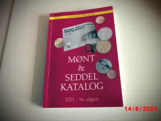 Sidste udgave af mønt/seddel kataloget
