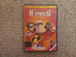 De utrolige  Dobbelt DVD