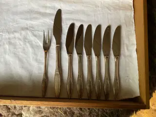 Kongelys Frokostknive, middagsknive mm