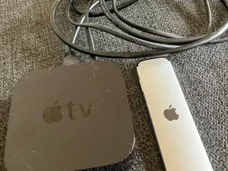 Appel TV boks med fjernbetjening
