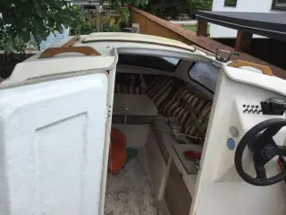 Shetland båd med trailer