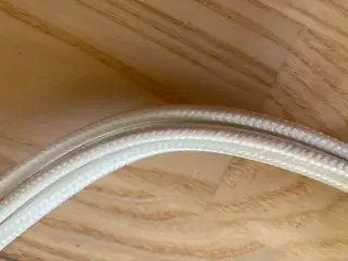 220 cm hvid stofledning