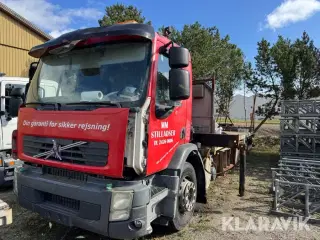 Lastbil med Kran HMF 760 k3 Volvo FE 280 4X2