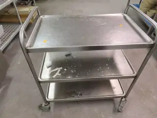 Rullebord i rustfrit stål