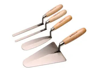 3 pk. Murerværktøjssæt - 4 dele