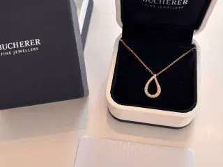 Bucherer - Lacrima halskæde i 18k rosegold