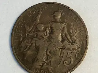 5 Centimes France 1899