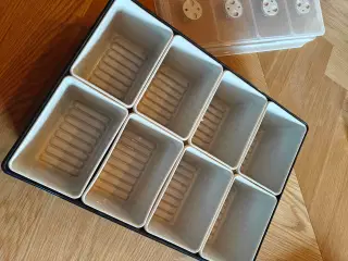 Grøntsagsbøtte med 8 rum 