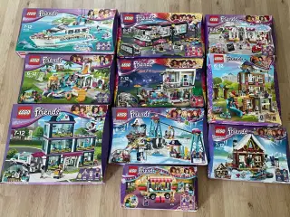 10 Diverse Lego friends sæt sælges sammen