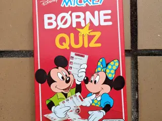 Disney Mickey Børne Quiz Brætspil