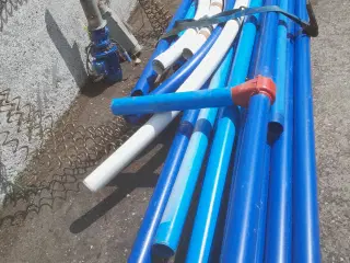 Flexsnegl 90 mm rør 30 meter med føler for "fuld"
