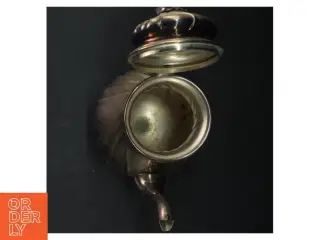 Vintage tekande i metal (str. 25 cm)