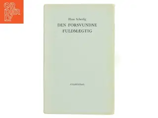Den forsvundne fuldmægtig af Hans Scherfig (Bog)