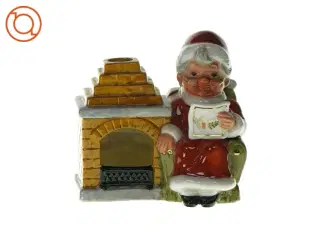 Dekorativ julefigur  fra Ukendt  (str. LBH: 13,5x7x14cm)