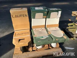 Gulvstående toiletter Laufen & Ifö 3 styk