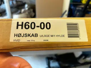Helt nyt højskab aldrig pakket ud