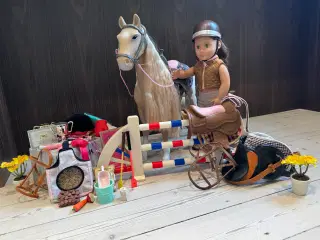 Dukke og hest - our generation 