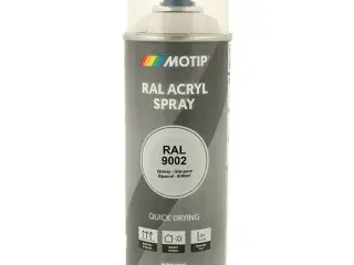 Motip Ral 9002 high gloss grey white