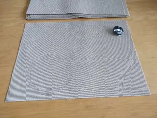 Dækkeservietter, Zone