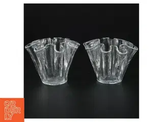 Gennemsigtige glasvaser (str. 9 x 11 cm)