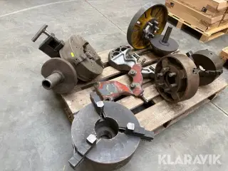 Udstyr til drejebænk