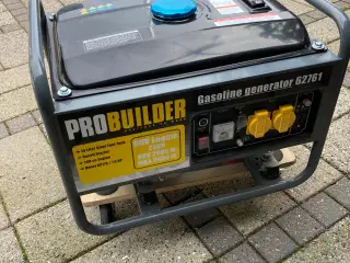 Ubrugt generator med 4-takts motor.