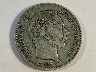 1 Krone 1892 Danmark