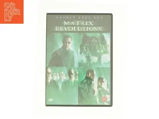 Matrix Revolutions, the fra DVD