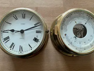 Skibsur og barometer