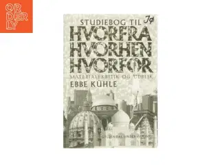 Studiebog til, hvorfra, hvorhen, hvorfor (bog)