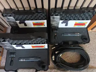 3 x the t.bone EM 800 3 x the sssnake SM6B