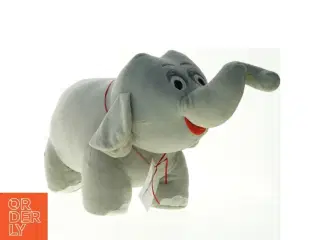Stor grå elefant plysdyr (str. Længde, 60 cm. højde. 40 cm)