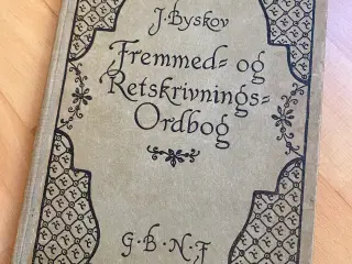 Gammel ordbog - anno 1943