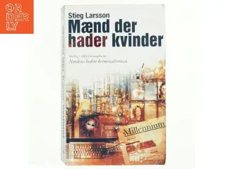 Mænd der hader kvinder af Stieg Larsson (Bog)