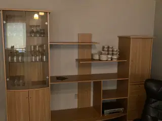 Reol system laminat / glaslåger
