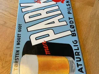 Emaljeskilt park pilsner 